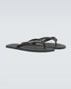 Christian Louboutin Christian Louboutin Logo thong sandals - 1