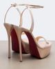 Christian Louboutin Christian Louboutin Loubi Queen Alta leather platform sandals - 3