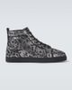 Christian Louboutin Christian Louboutin Louis printed leather high-top sneakers - 1