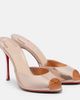 Christian Louboutin Christian Louboutin Me Dolly laminated leather mules - 1
