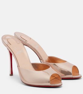 Christian Louboutin Christian Louboutin Me Dolly laminated leather mules