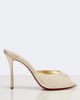 Christian Louboutin Christian Louboutin Me Dolly metallic leather mules - 5