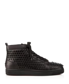 Christian Louboutin Christian Louboutin Men's Louis Spikes High Top Sneakers