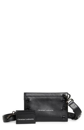 Christian Louboutin Christian Louboutin Mini Kosmica Calfskin Leather Crossbody Bag
