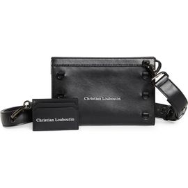 Christian Louboutin Christian Louboutin Mini Stoic Calfskin Leather Crossbody Bag