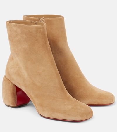 Christian Louboutin Christian Louboutin Minny Booty 70 suede ankle boots