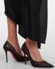 Christian Louboutin Christian Louboutin Miss Z 100 embellished mesh pumps - 2