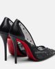 Christian Louboutin Christian Louboutin Miss Z 100 embellished mesh pumps - 4