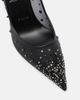 Christian Louboutin Christian Louboutin Miss Z 100 embellished mesh pumps - 7