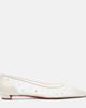 Christian Louboutin Christian Louboutin Miss Z Degrastrassina Perla mesh flats - 6