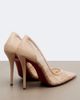 Christian Louboutin Christian Louboutin Miss Z leather-trimmed lace pumps - 4