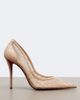 Christian Louboutin Christian Louboutin Miss Z leather-trimmed lace pumps - 6