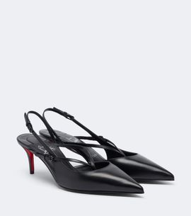 Christian Louboutin Christian Louboutin Miss Z leather slingback pumps
