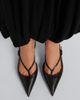 Christian Louboutin Christian Louboutin Miss Z leather slingback pumps - 2