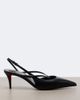 Christian Louboutin Christian Louboutin Miss Z leather slingback pumps - 5