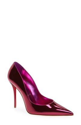 Christian Louboutin Christian Louboutin Miss Z Metallic Leather Pump