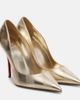 Christian Louboutin Christian Louboutin Miss Z metallic leather pumps - 1