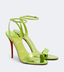 Christian Louboutin Christian Louboutin Miss Z mirrored leather sandals