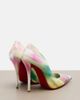 Christian Louboutin Christian Louboutin Miss Z printed patent leather pumps - 4