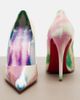 Christian Louboutin Christian Louboutin Miss Z printed patent leather pumps - 7