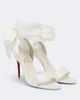 Christian Louboutin Christian Louboutin Miss Z Sandal Du Désert crêpe satin sandals - 1