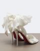 Christian Louboutin Christian Louboutin Miss Z Sandal Du Désert crêpe satin sandals - 4