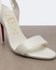 Christian Louboutin Christian Louboutin Miss Z Sandal Du Désert crêpe satin sandals - 5