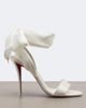 Christian Louboutin Christian Louboutin Miss Z Sandal Du Désert crêpe satin sandals - 6
