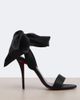 Christian Louboutin Christian Louboutin Miss Z satin sandals - 5
