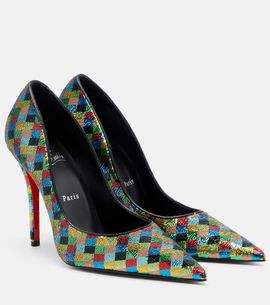 Christian Louboutin Christian Louboutin Miss Z sequined pumps
