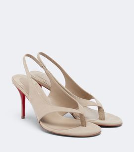 Christian Louboutin Christian Louboutin Miss Z suede thong sandals