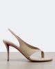 Christian Louboutin Christian Louboutin Miss Z suede thong sandals - 5