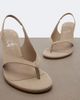 Christian Louboutin Christian Louboutin Miss Z suede thong sandals - 6