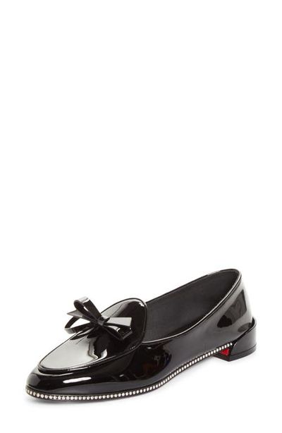 Christian Louboutin Christian Louboutin Mocastrass Crystal Welt Loafer