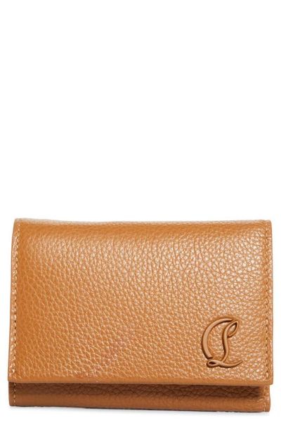 Christian Louboutin Christian Louboutin Mooncrest Compact Leather Trifold Wallet