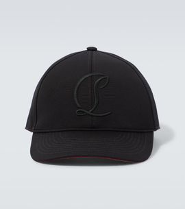Christian Louboutin Christian Louboutin Mooncrest cotton canvas baseball cap