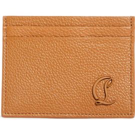 Christian Louboutin Christian Louboutin Mooncrest Grained Leather Card Case