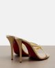 Christian Louboutin Christian Louboutin Mulazee Cross metallic leather sandals - 3