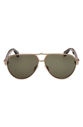 Christian Louboutin Christian Louboutin Oversize 63mm Aviator Sunglasses