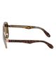 Christian Louboutin Christian Louboutin Oversize 63mm Aviator Sunglasses - 5