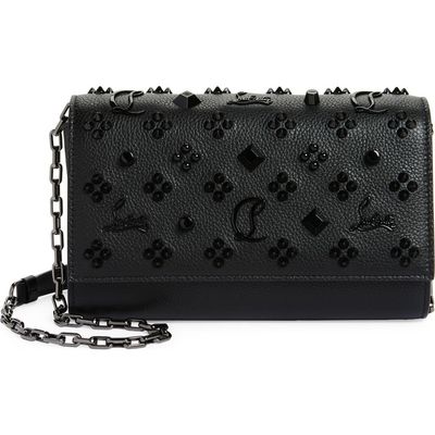 Christian Louboutin Christian Louboutin Paloma Studded Leather Clutch