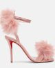Christian Louboutin Christian Louboutin Patapompom 100 crêpe satin sandals - 4