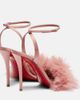 Christian Louboutin Christian Louboutin Patchoulina 100 crêpe satin sandals - 2