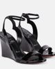 Christian Louboutin Christian Louboutin Patent leather wedge sandals - 1