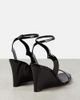 Christian Louboutin Christian Louboutin Patent leather wedge sandals - 3