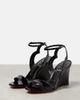 Christian Louboutin Christian Louboutin Patent leather wedge sandals - 5
