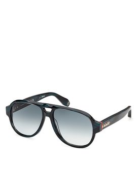 Christian Louboutin Christian Louboutin Pilot Sunglasses, 58mm