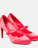 Christian Louboutin Christian Louboutin Pumppie 85 crÃªpe satin pumps - 1