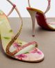 Christian Louboutin Christian Louboutin Rosalie embellished satin slingback sandals - 6
