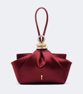 Christian Louboutin Christian Louboutin Sabrina Small satin top-handle bag
